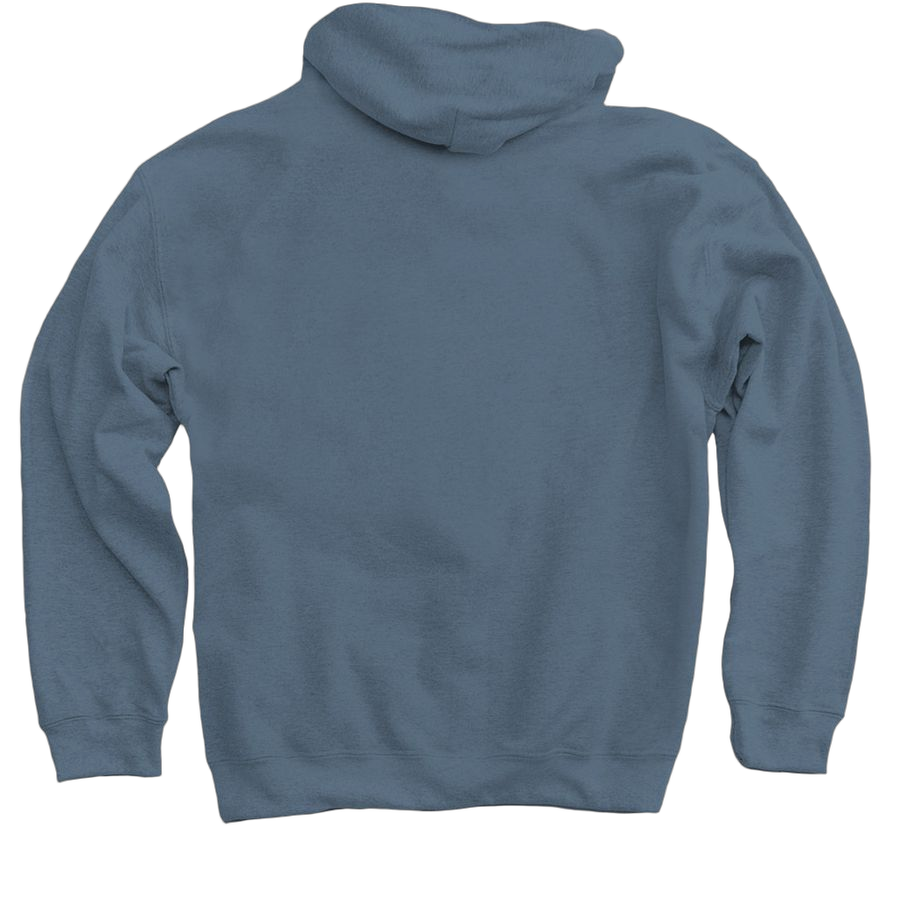 Indigo Pullover Hoodie - Back